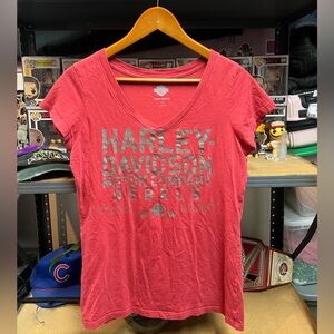 Harley Davidson Woman’s V Neck Tee